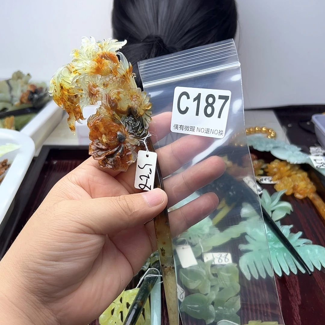 蛇纹石玉合金颈饰安*i