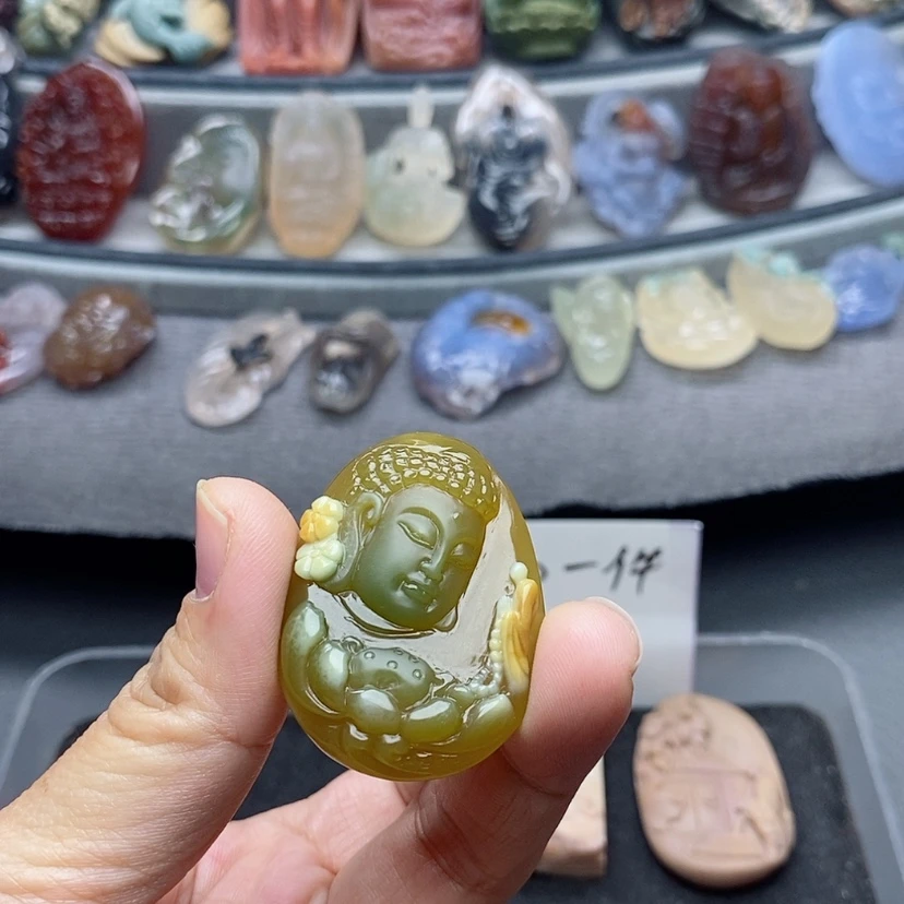 【闪购商品】未镶嵌吊坠定制石英质玉