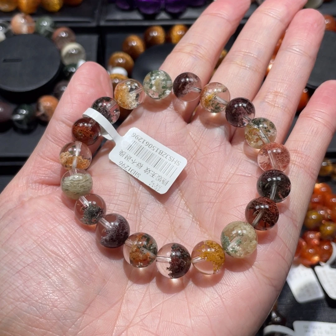 水晶未镶嵌手链彩幽灵10.5mm