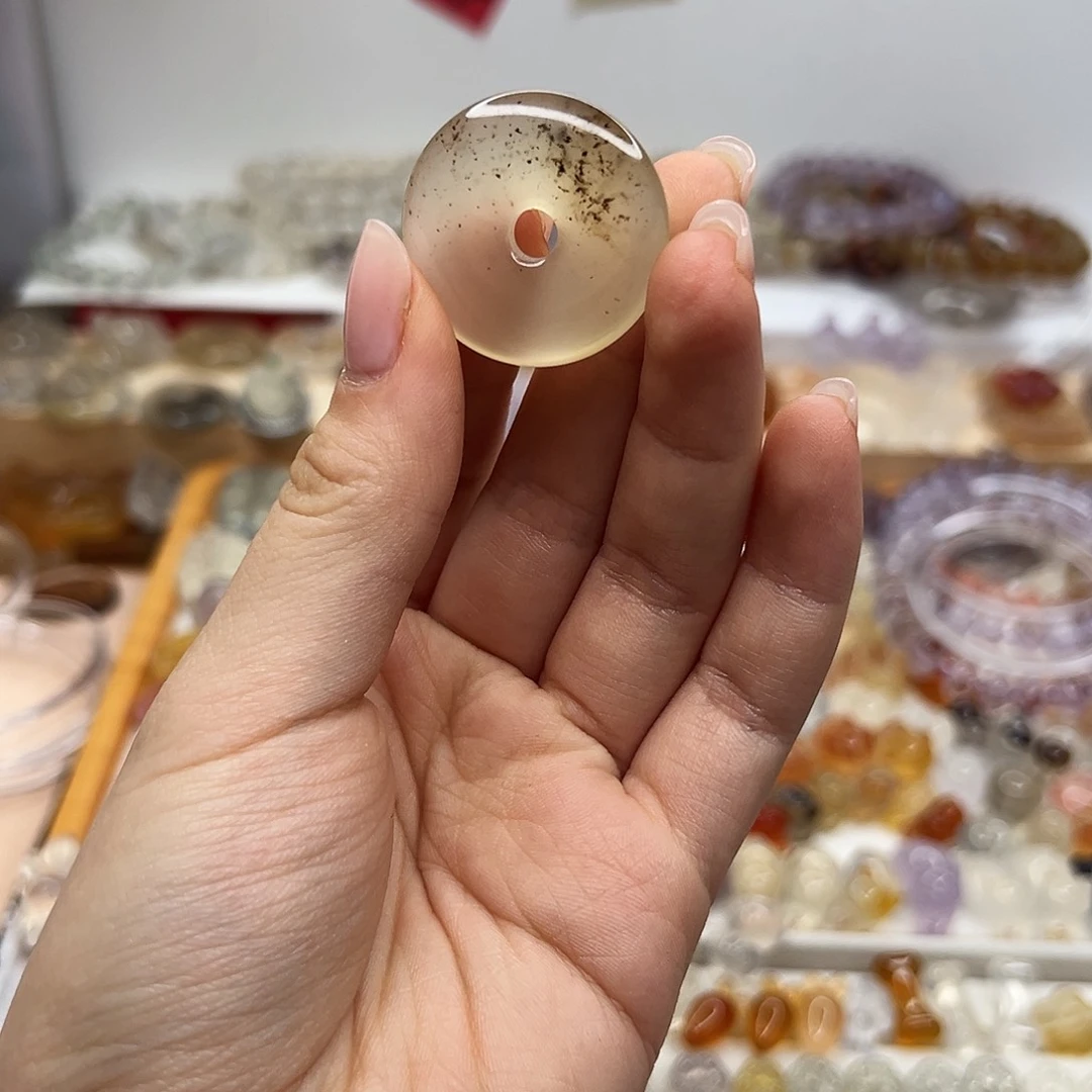玛瑙/玉髓合金颈饰