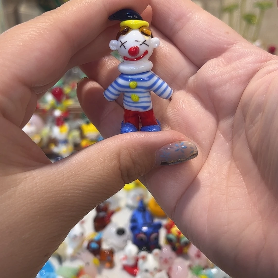 琉璃手工艺品小丑