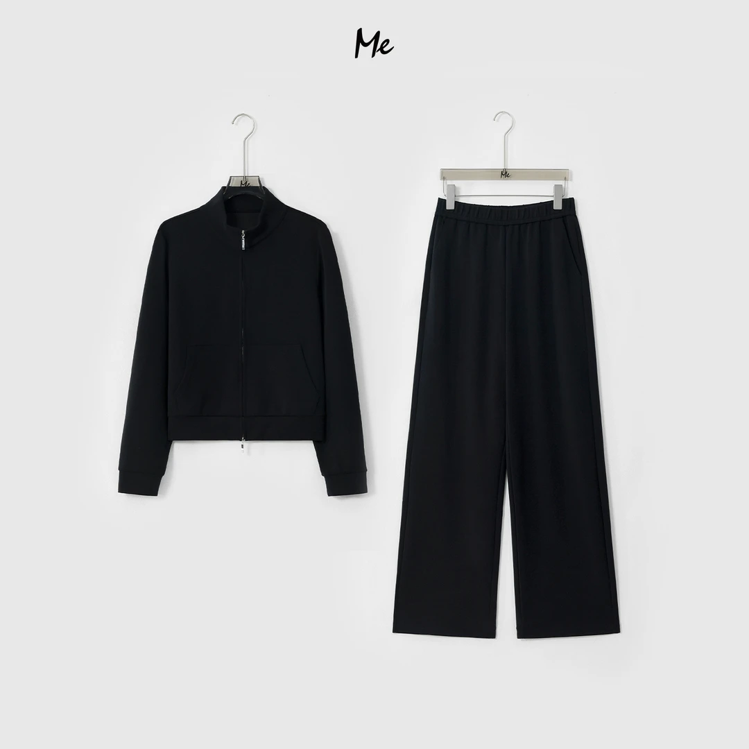 ME【太空温泉套装】巨柔空气层海莉风两件套显瘦休闲套装MESA0609