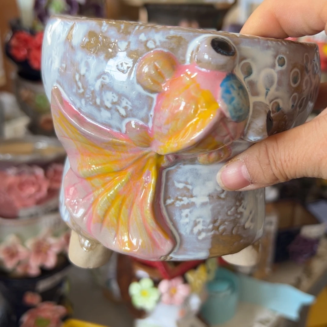 多肉花盆，满20米发货爱退款拉黑