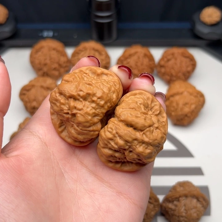 文玩核桃把件玩*记43蛤蟆头