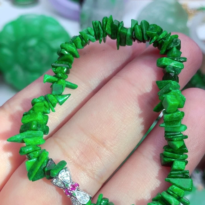 未镶嵌手链翡翠手链