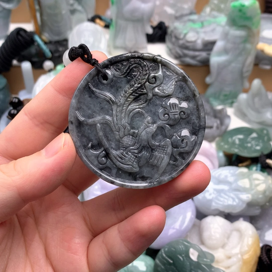 吊坠(不含链)未镶嵌翡翠