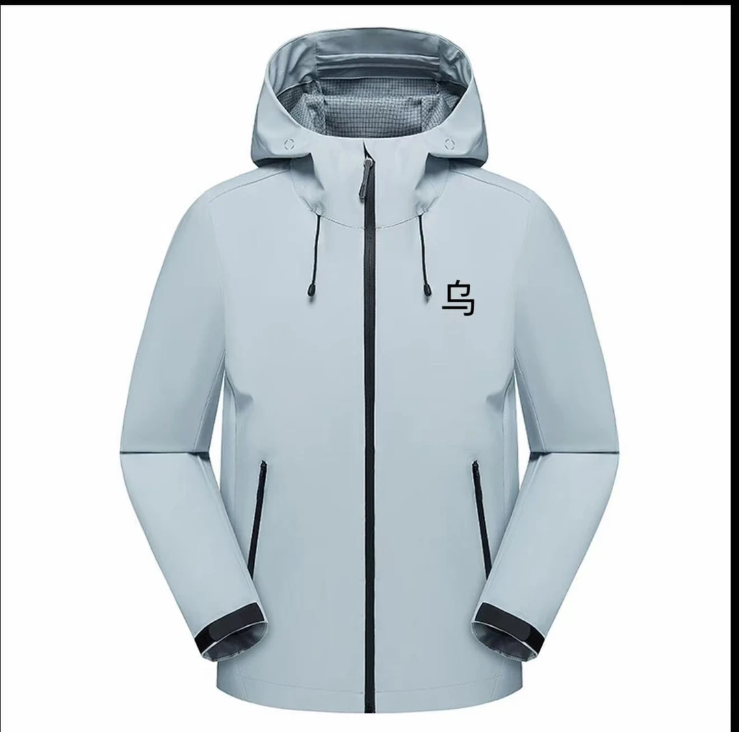 25年男士  乌 + 冲锋衣 休闲透气防水连帽防风户外运动运动风百搭