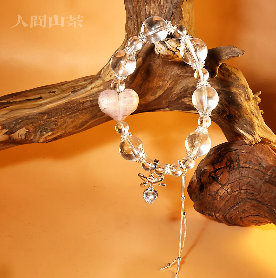 人间山茶 A2-2496 白水晶手串