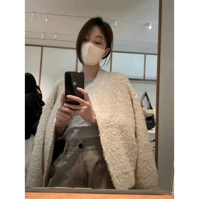 【珂珂】Y601-Y700春季新款韩系百搭显瘦针织衫软糯毛衣开衫外套女