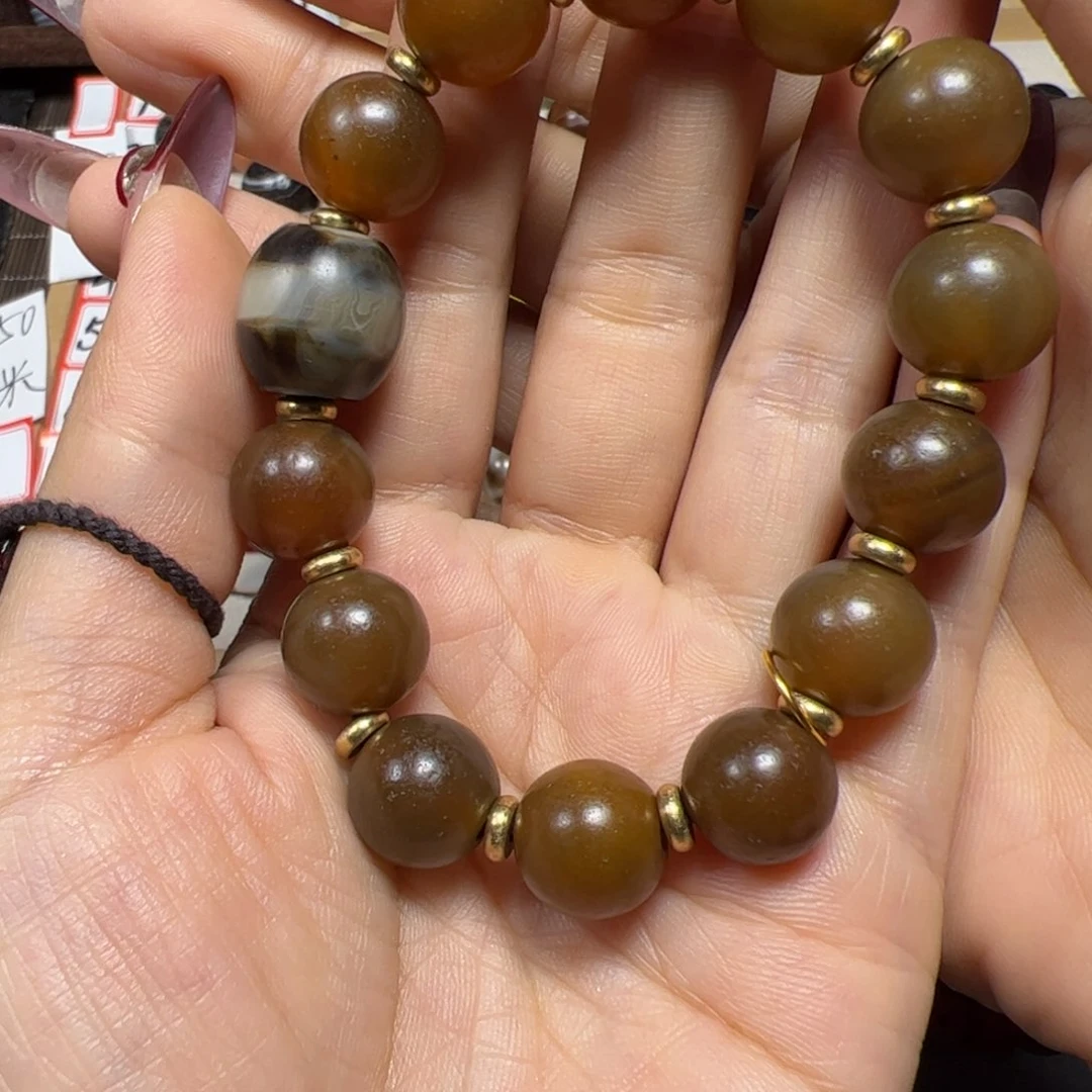 玛瑙/玉髓手链未镶嵌