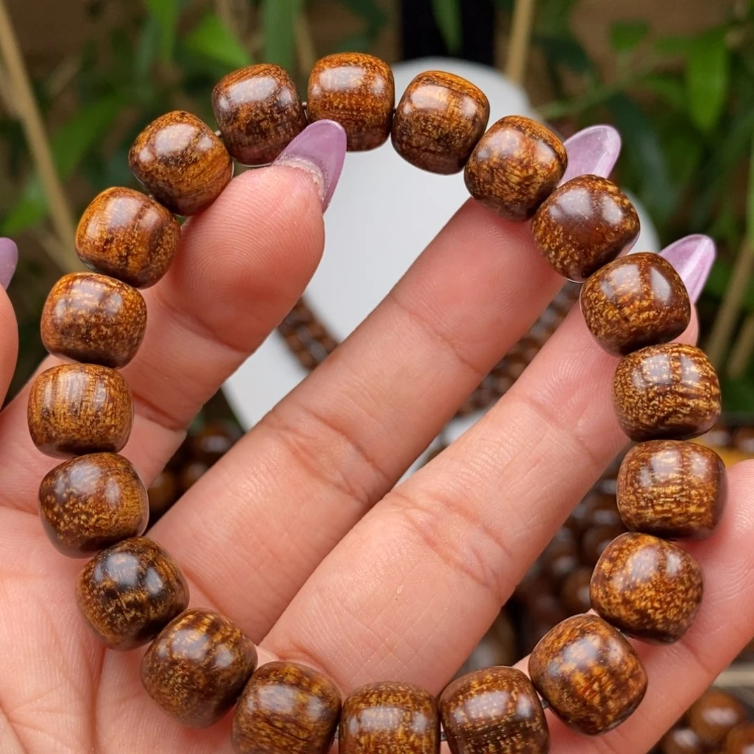 贡木手串/手链贡木10×11黑龙火焰龙疤龙