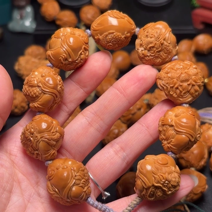 大***图橄榄核手串/手链手串