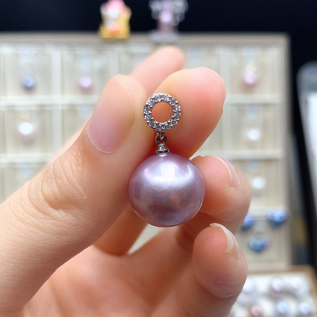 淡水珍珠合金吊坠(赠链)
