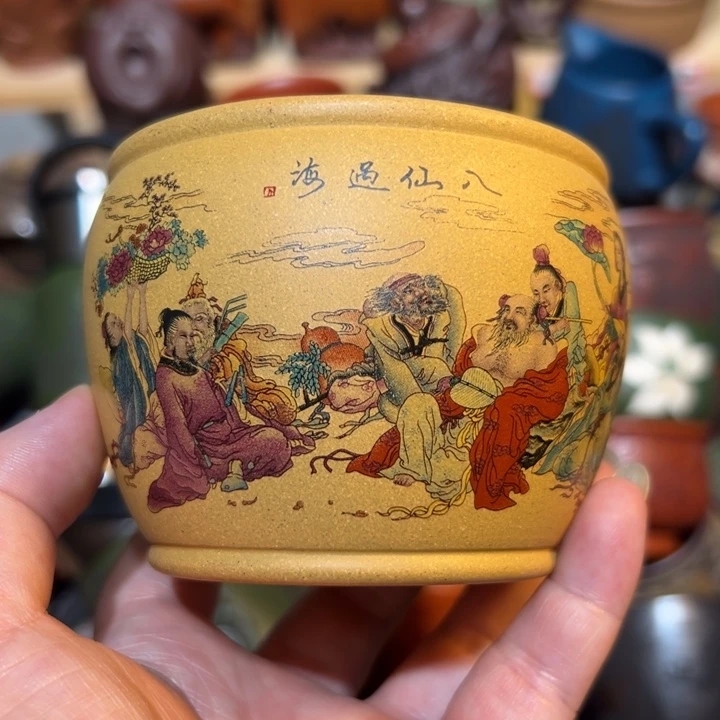 茶杯紫砂宜兴紫砂主人杯