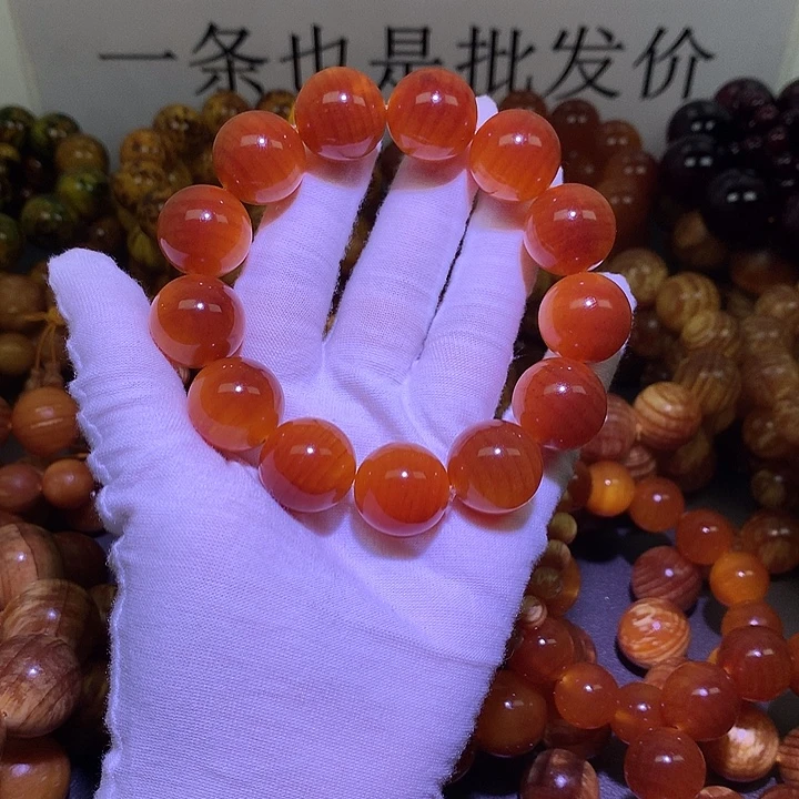 松木（琥珀木）手串/手链1.8 包浆高货