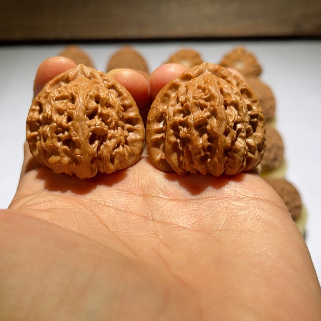 桃核吊坠41全品三角白