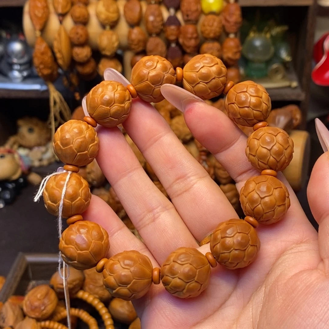 手串/手链橄榄核莲花
