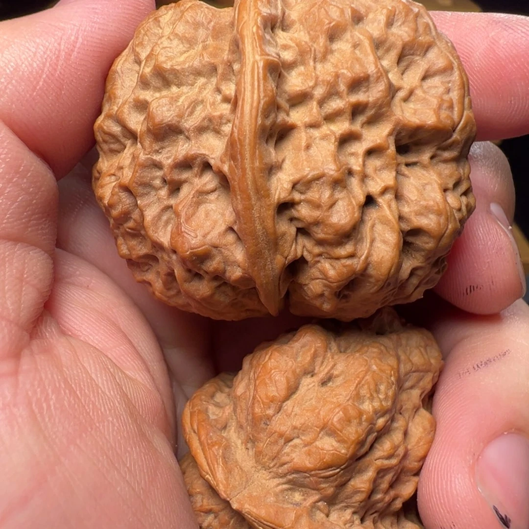 文玩核桃吊坠四方蟾44mm