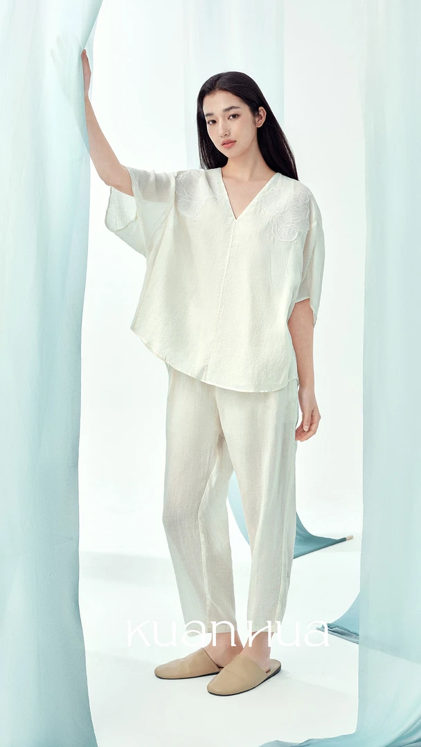 宽画2025春夏新宽00000家居服套装