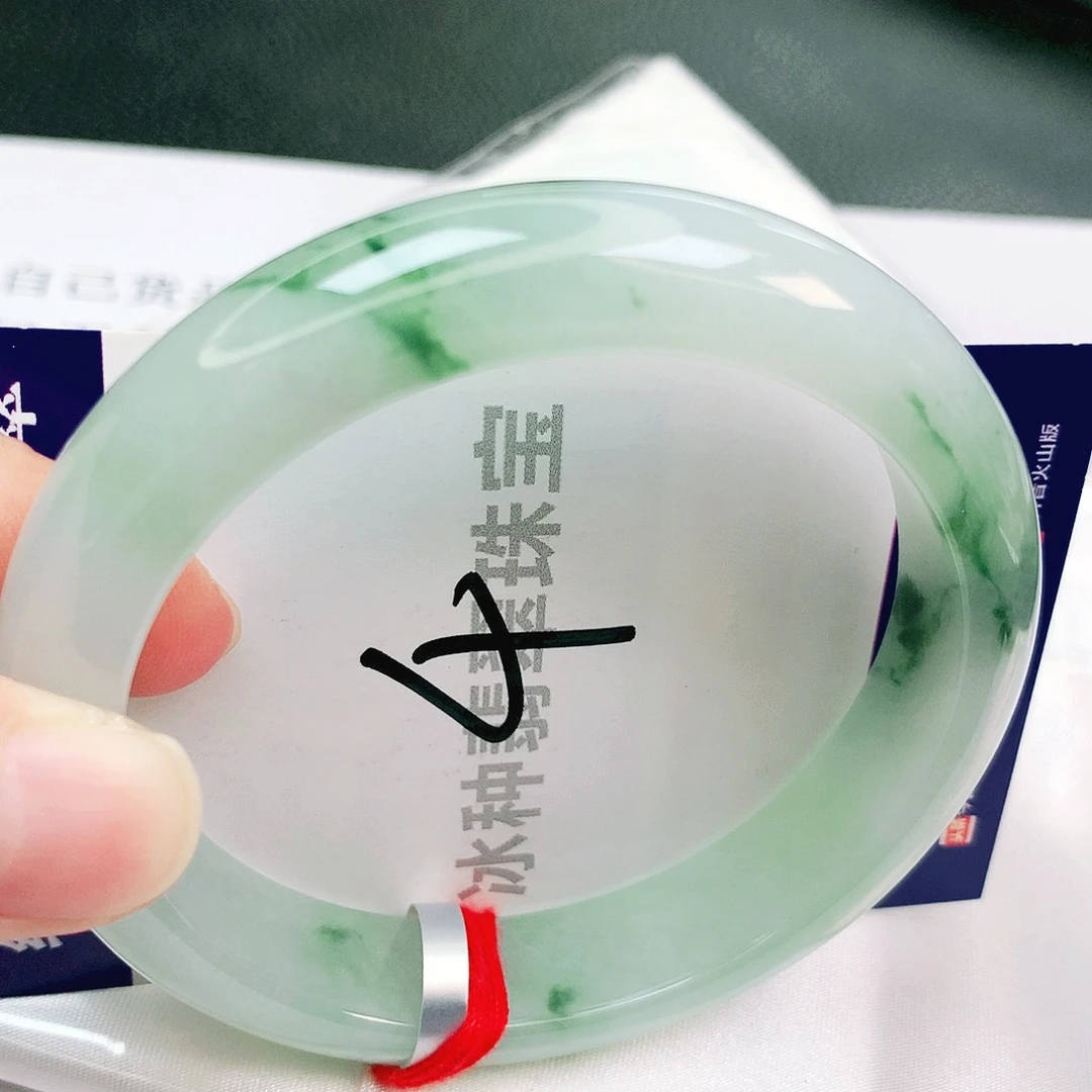 翡翠未镶嵌手镯缅甸天然a货翡翠手镯