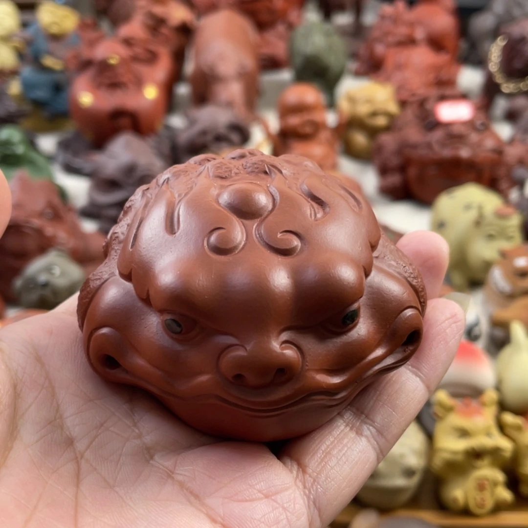 【闪购商品】紫砂茶宠紫砂金蟾