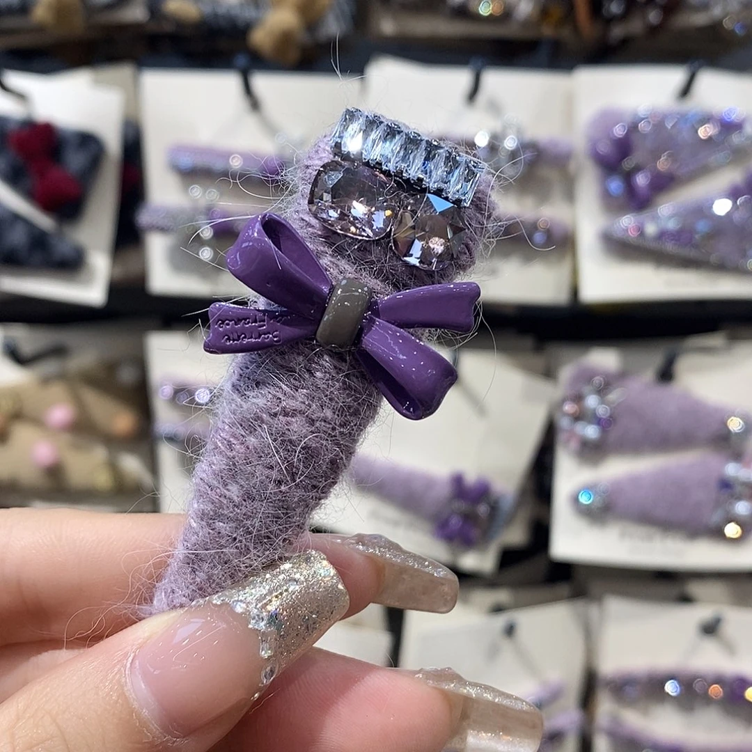 布艺铁合金拜拜夹