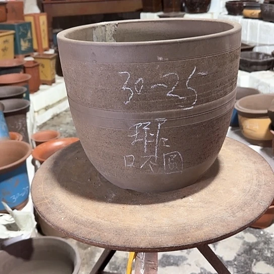紫砂花盆源头工厂清仓处理7号