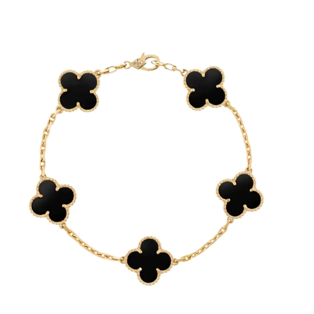 95新 梵克雅宝 安洁利严选四叶草幸运系列/SK0119416 手链