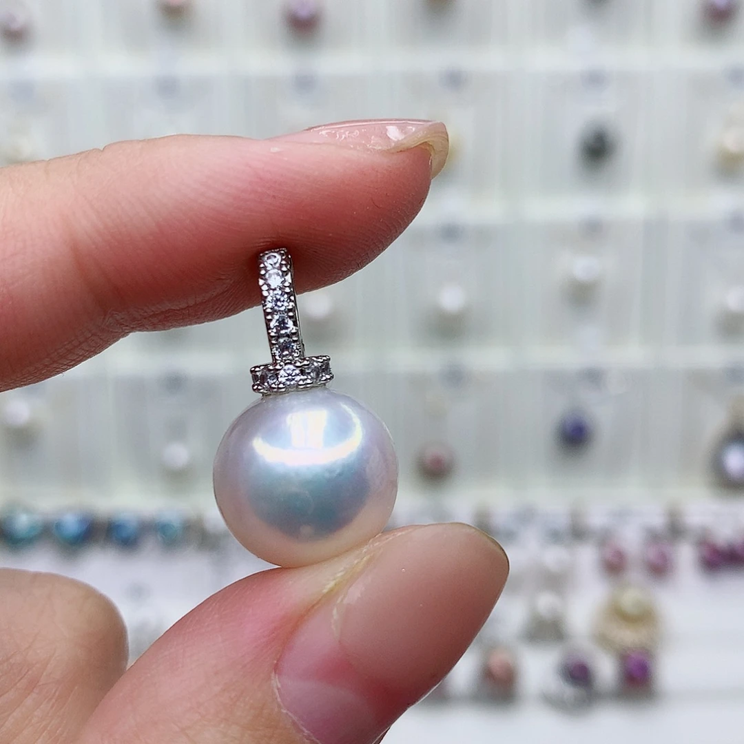 淡水珍珠合金吊坠(赠链)