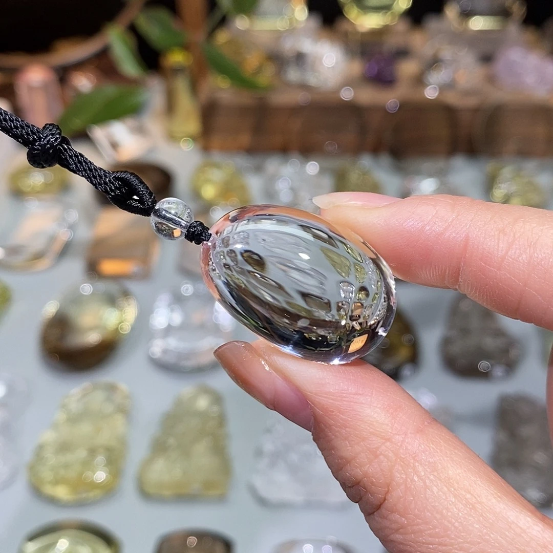 未镶嵌颈饰水晶天然水晶吊坠
