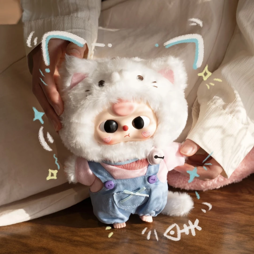 【直拆】娃三岁小猫衣橱毛绒盲盒