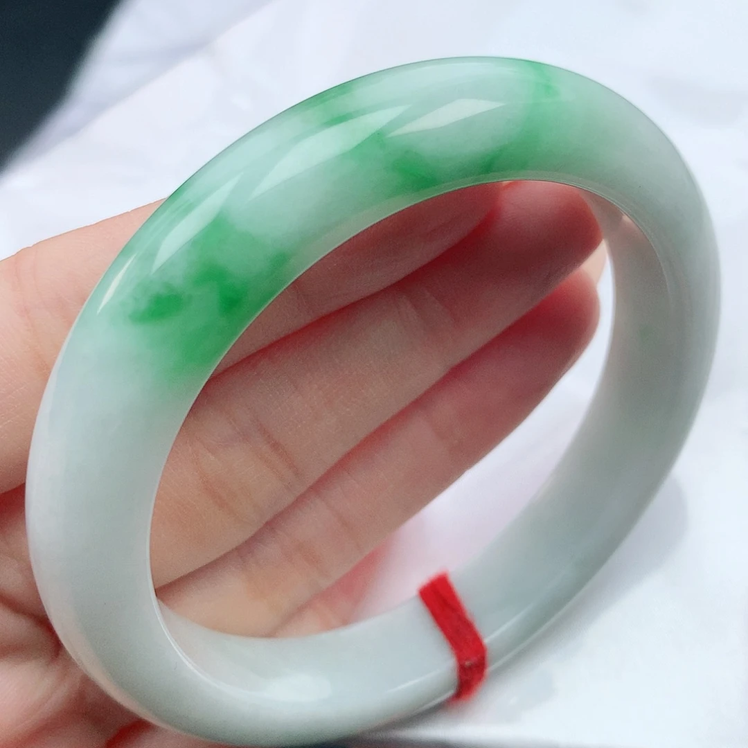 翡翠手镯未镶嵌56圈口882494