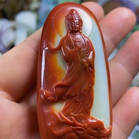 紫金钵盂菩提吊坠