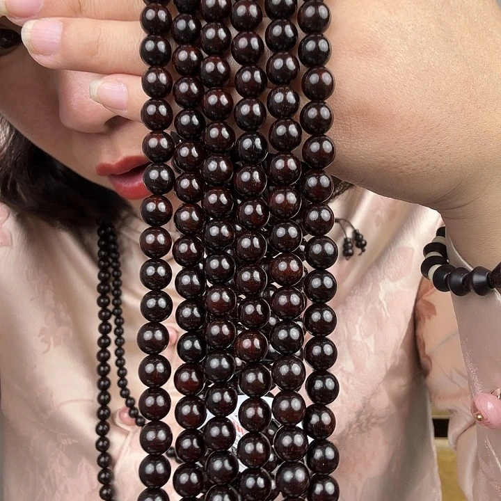 檀香紫檀（小叶紫檀）0.8 108手串 直播间为准