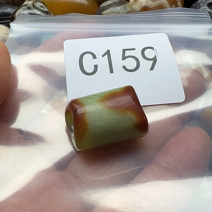 波***点玛瑙/玉髓未镶嵌手链