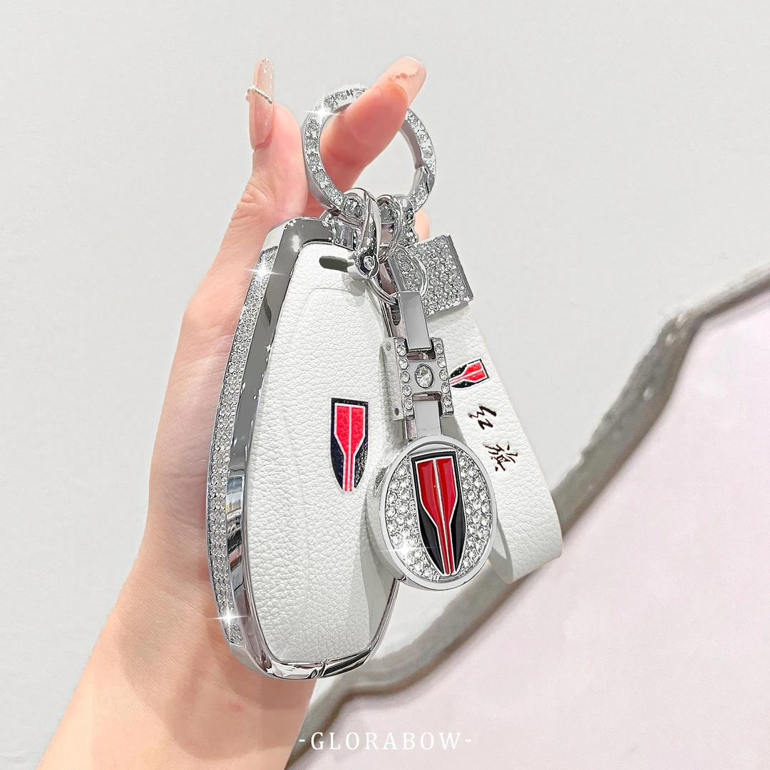 适用25款红旗h5钥匙套hs5专用hs3扣h6壳h9高级hs7女hq9汽车钥匙包