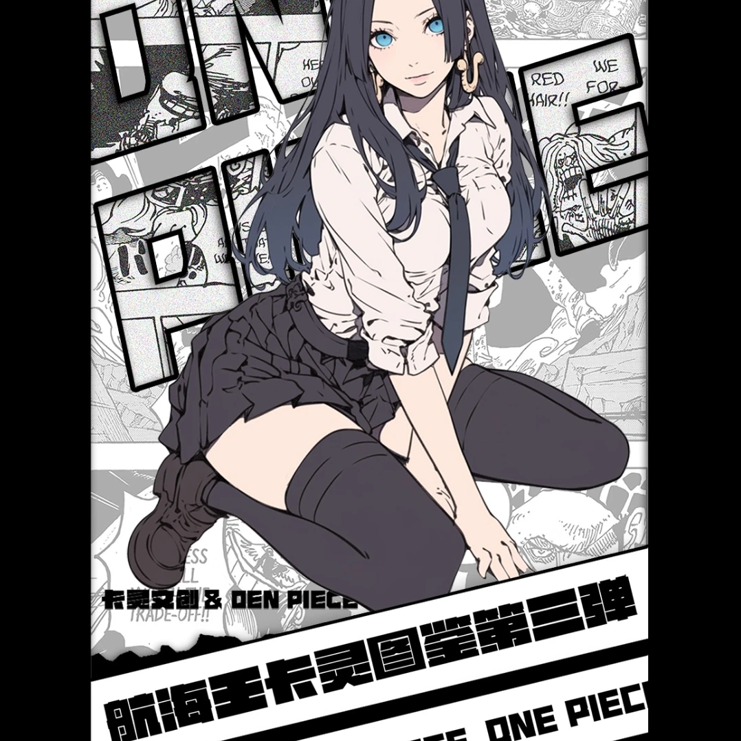 【千千潮玩】【叠叠】卡灵文创第三弹航海王