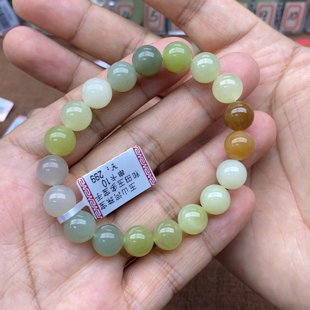 手串未镶嵌和田玉秋*卡10