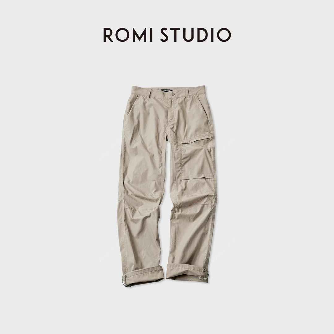 ROMI STUDIO“伴行山野”轻薄舒适户外多口袋工装长裤RWCAWD5528