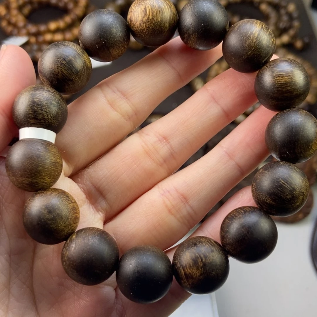 手串沉香凝**渊越南白留疤