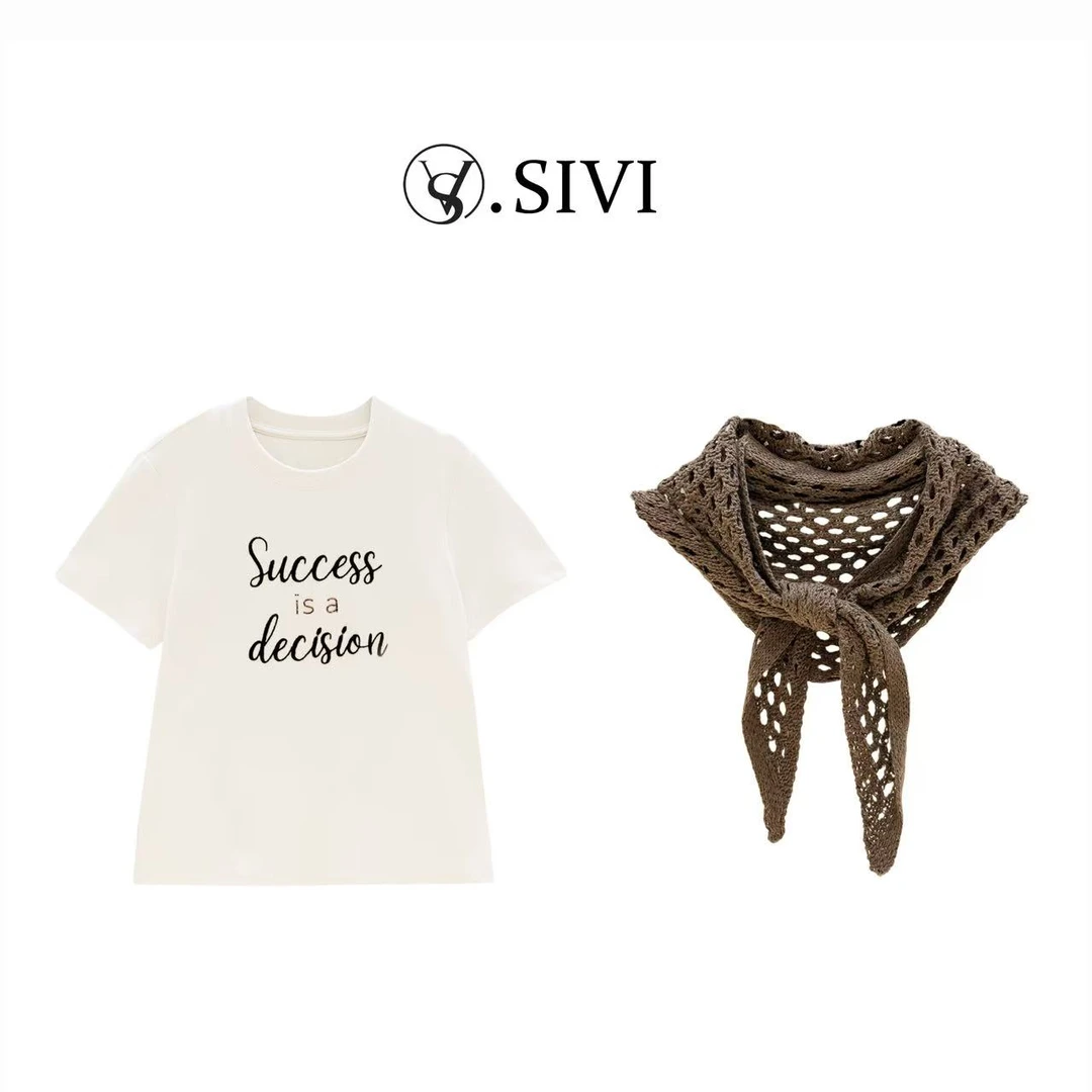 熙薇【枫影流丹】2025早秋新款休闲时尚百搭设计师上衣H3720