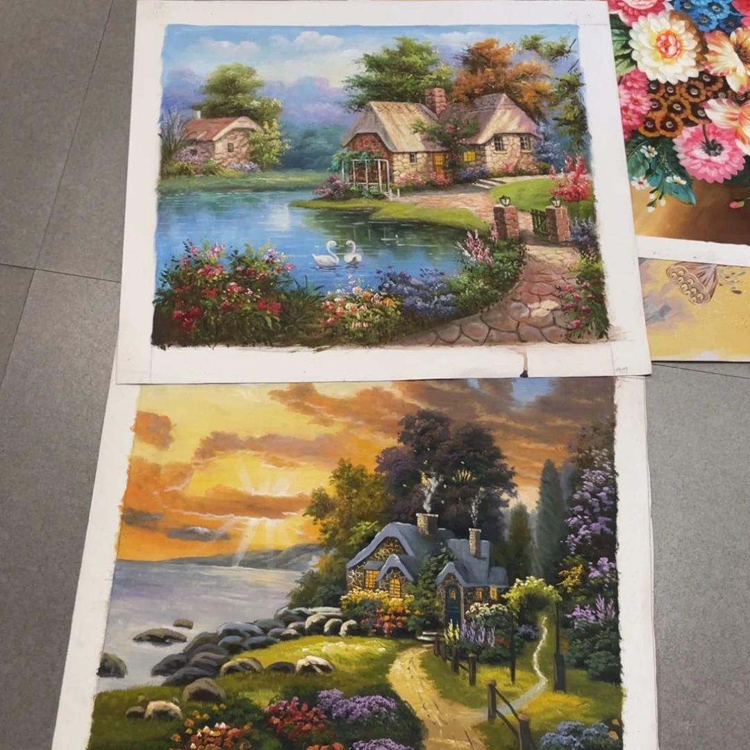 油画李****油画作品入选5060
