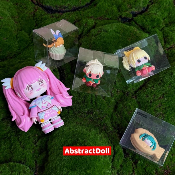 AbstractDoll pvc透明展示盒