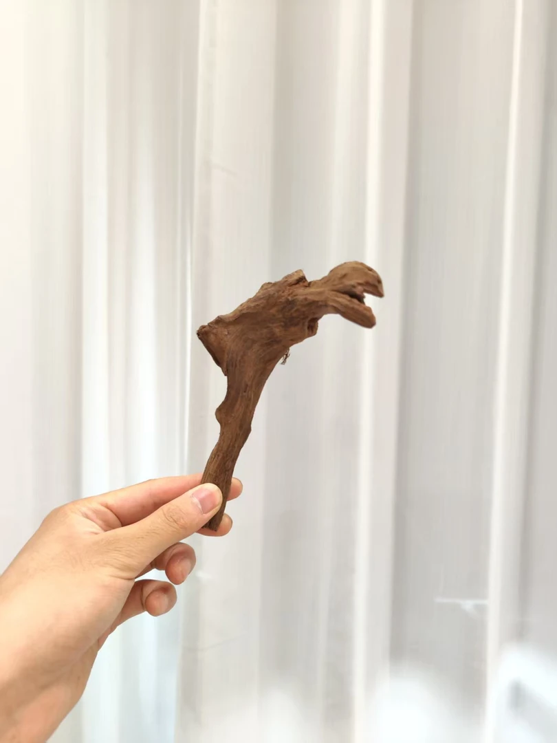 传统插花枯木摆件
