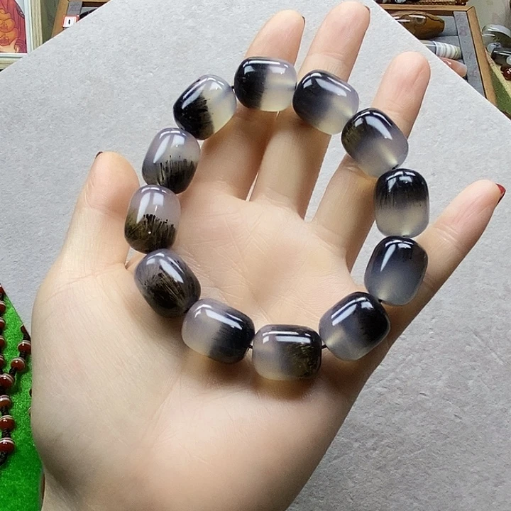 玛瑙/玉髓未镶嵌手链