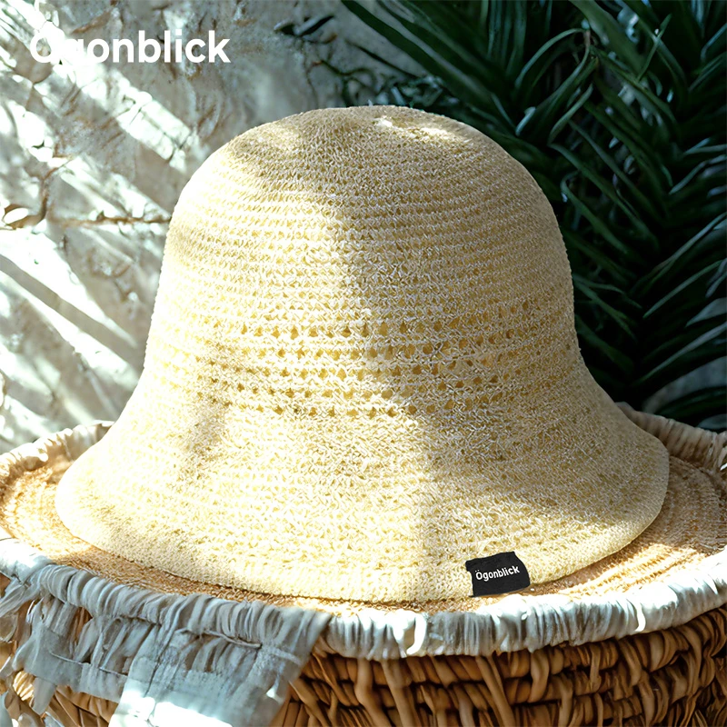 北欧时刻渔夫帽户外休闲遮阳帽水桶帽显脸小P02045206