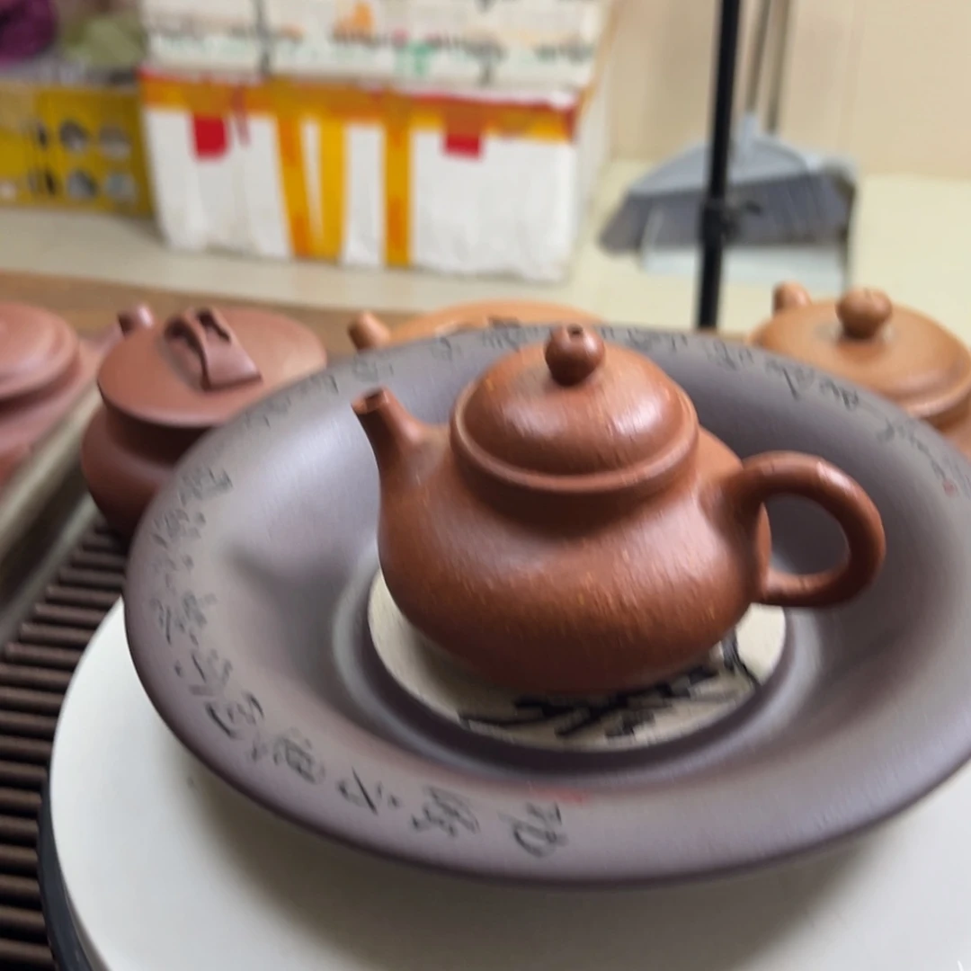 广***光紫砂茶壶红将破小容天150
