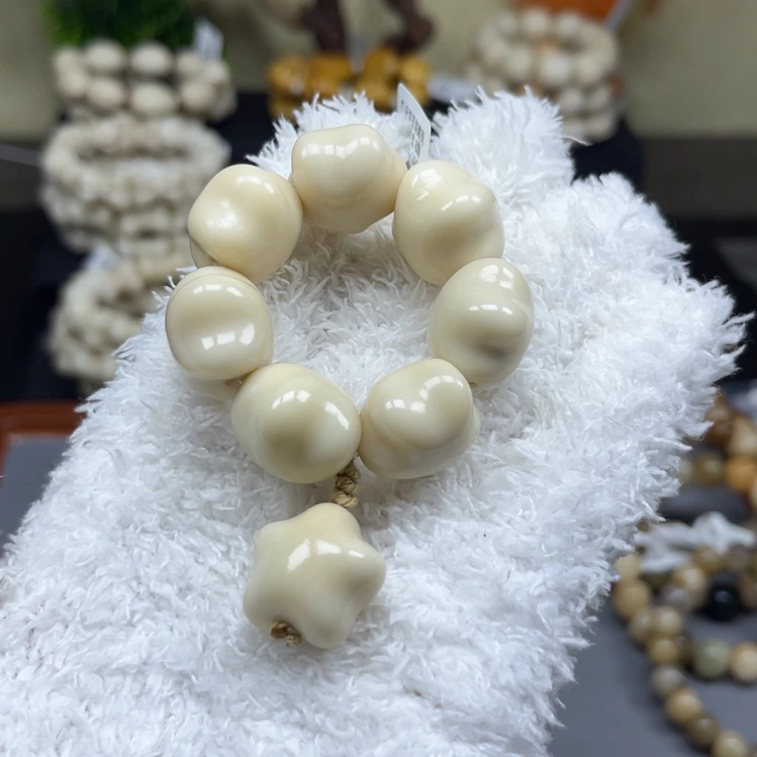 菩提根/象牙果吊坠2:9.50星星