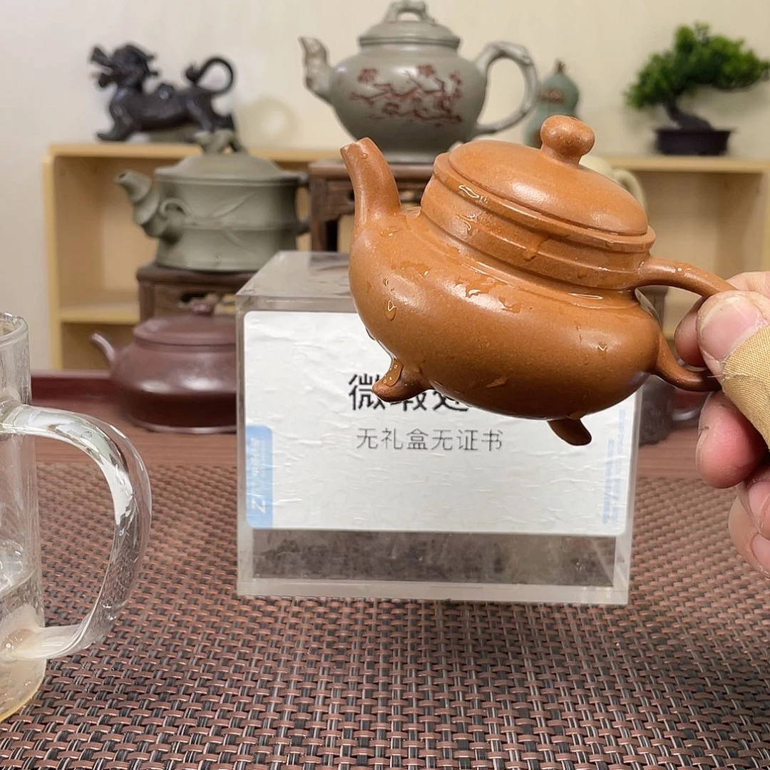 紫砂茶壶小*头微瑕处理