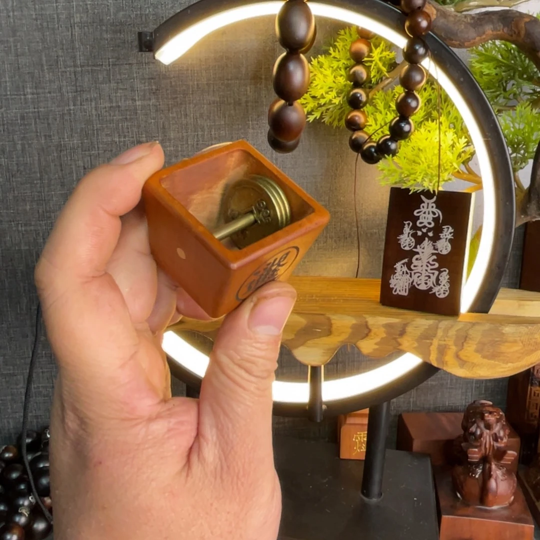 枣木雷击枣木雕刻小豆